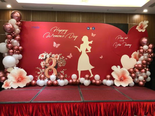 trang trí ngày quốc tế phụ nữ