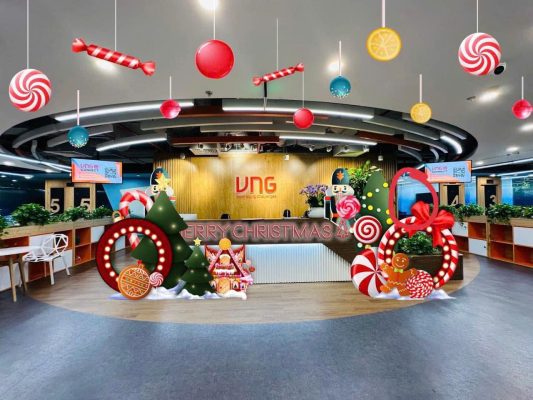 dịch vụ trang trí noel